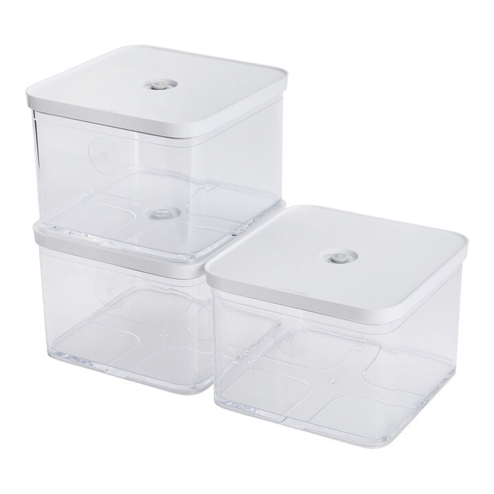 Fresh & Save CUBE, CUBE Set, 2L / 3-pc, Grey, large 1