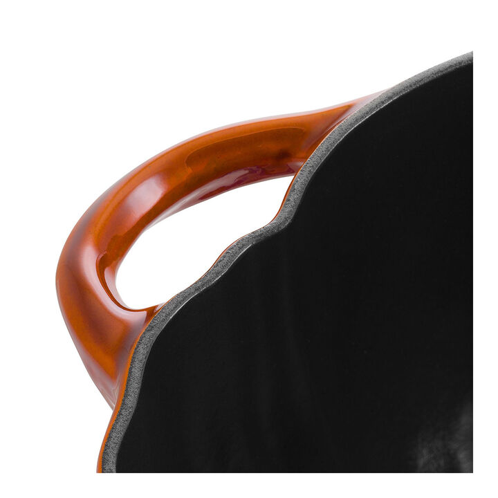 La Cocotte, 3.5 l cast iron pumpkin Cocotte, cinnamon - Visual Imperfections, large 4