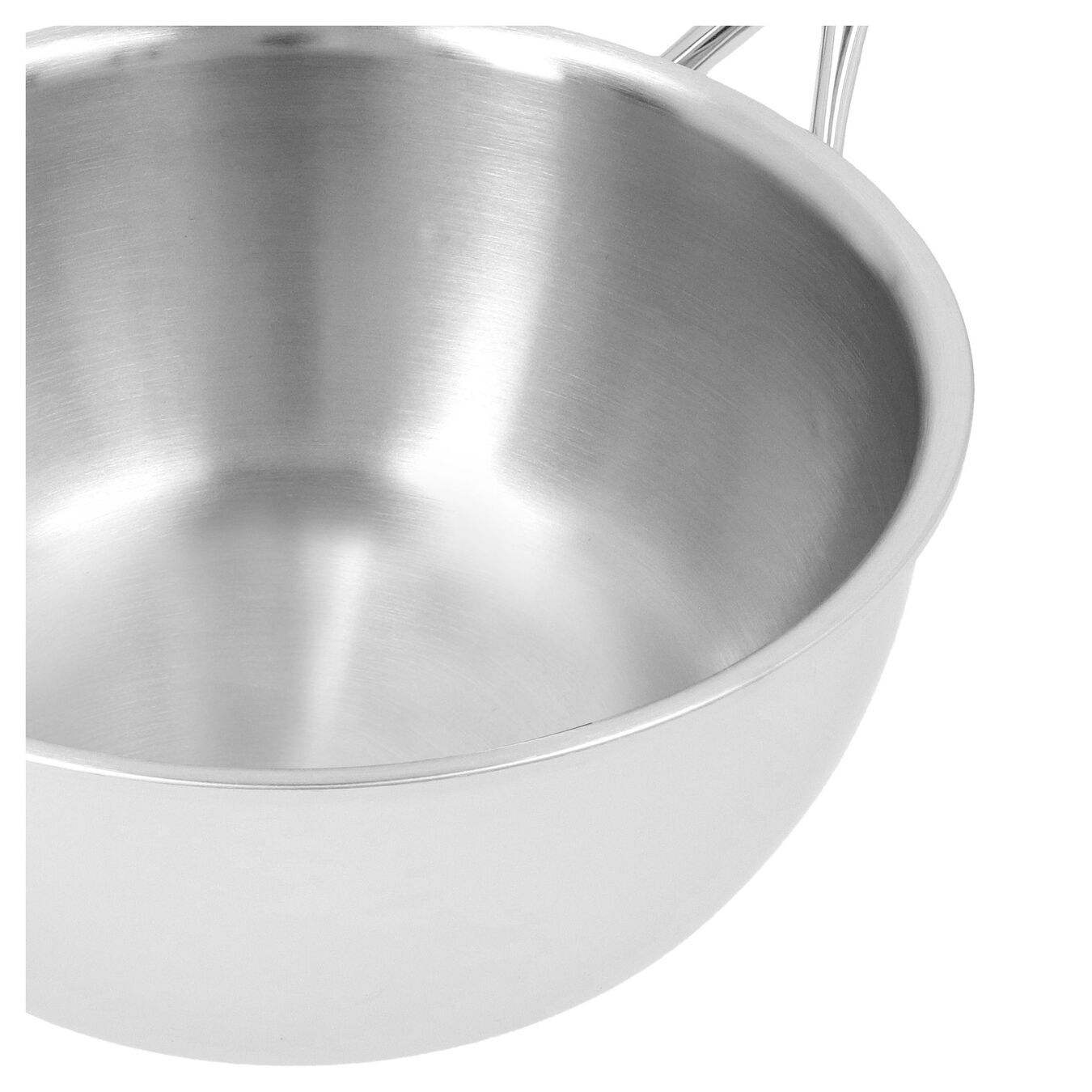 20 cm 18/10 Stainless Steel Sauteuse conical,,large 3