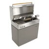 Flammkraft Model D, Gas grill, taupe, small 3