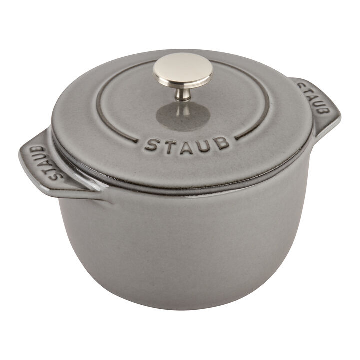 Cast Iron, 0.75 qt, Rice cocotte, graphite grey - Factory Second, large 3
