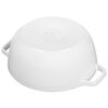 Cast Iron, 3.75 qt, French oven, white, small 4