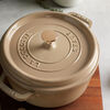 La Cocotte, 4 qt, Round, Cocotte, Sesame, small 3
