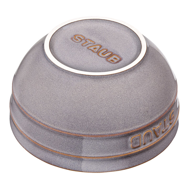 Stentøj, Skål 17 cm, Keramisk, Antikgrå, large 2