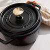 La Cocotte, 16 cm round Cast iron Cocotte black, small 5