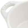 Mini cocotte rotonda - 10 cm, bianco puro,,large