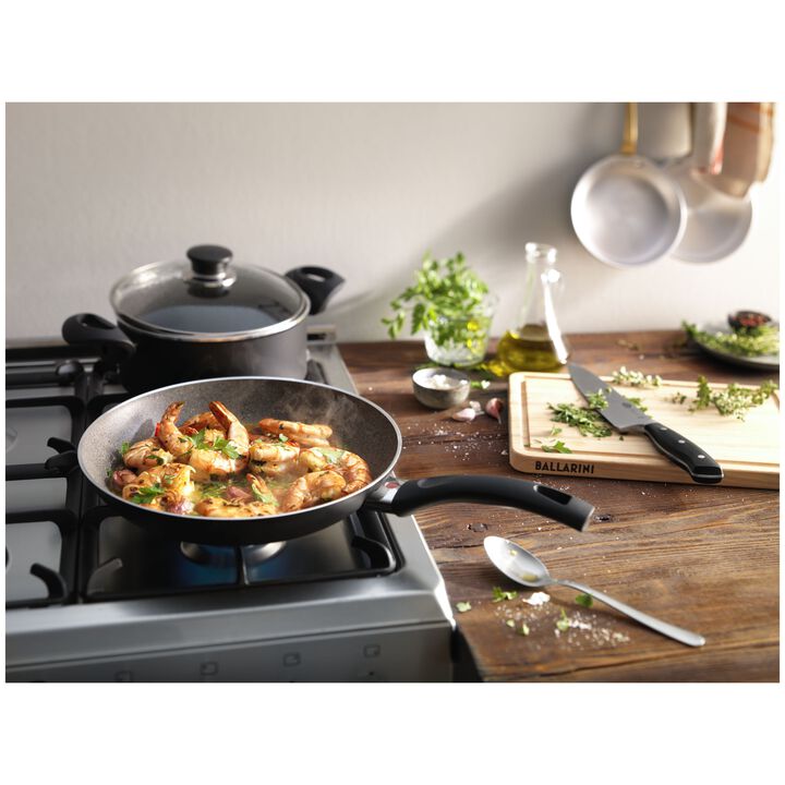 Bologna Granitium, Sartén 20 cm, Aluminio, Negro, large 2