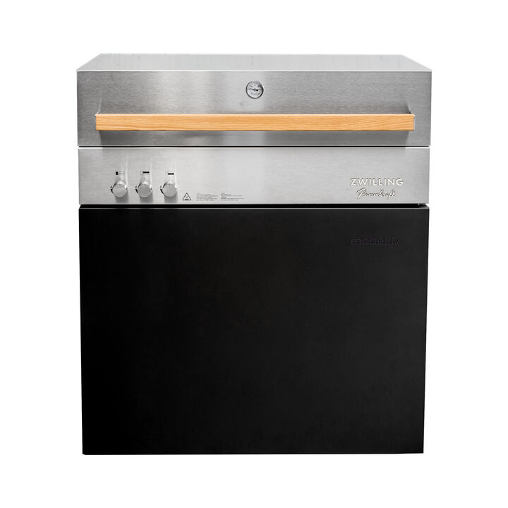 Flammkraft Model D, Natural gas grill, black matte, large 4