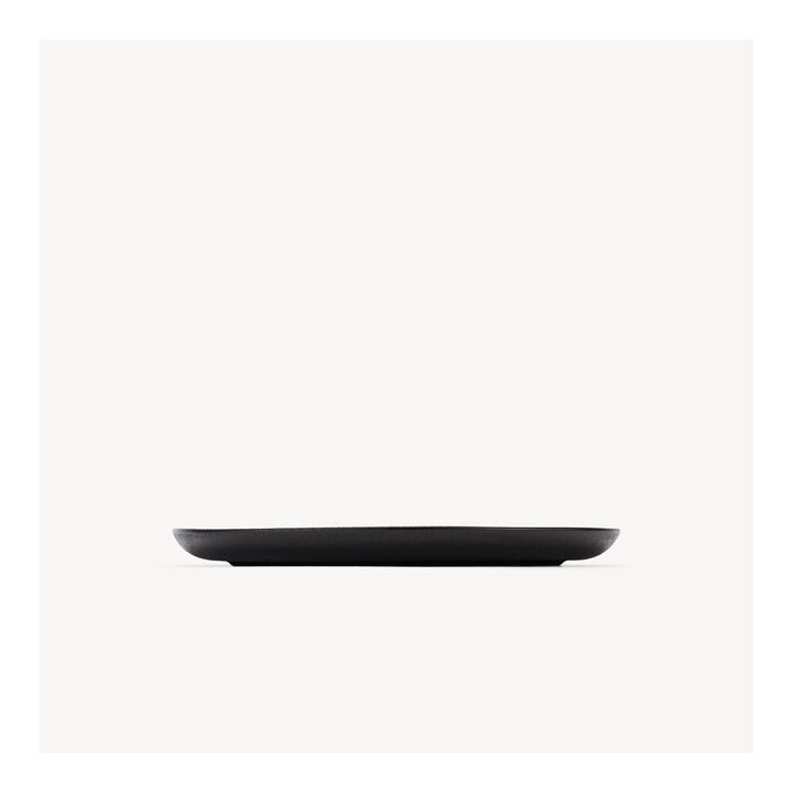 Dining Line, プレート フラット 22 cm, セラミック, ブラック, large 4