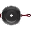 Cast Iron - Fry Pans/ Skillets, 10-inch, Daily Pan With Glass Lid, Grenadine, small 2