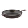 30 cm / 12 inch cast iron Frying pan, grenadine-red,,large