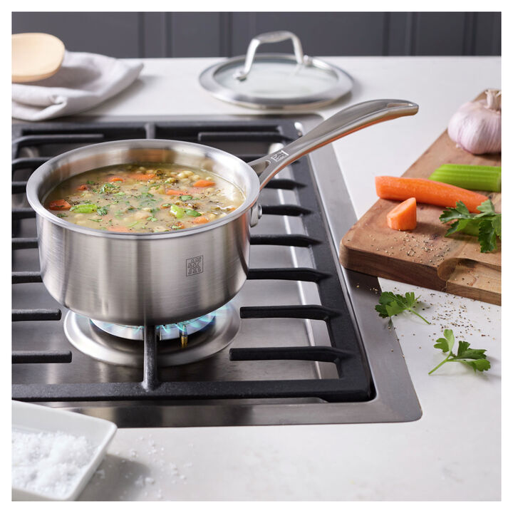 Spirit 3-Ply, 1 qt, Stainless Steel, Sauce Pan, large 2