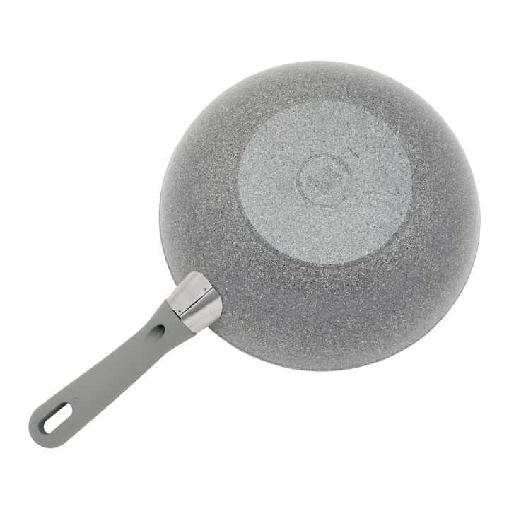 Parma Plus, 11-inch, Aluminum, Nonstick Wok With Lid, Grey, large 3