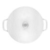 La Cocotte, 24 cm round Cast iron French oven winter pure-white, small 3
