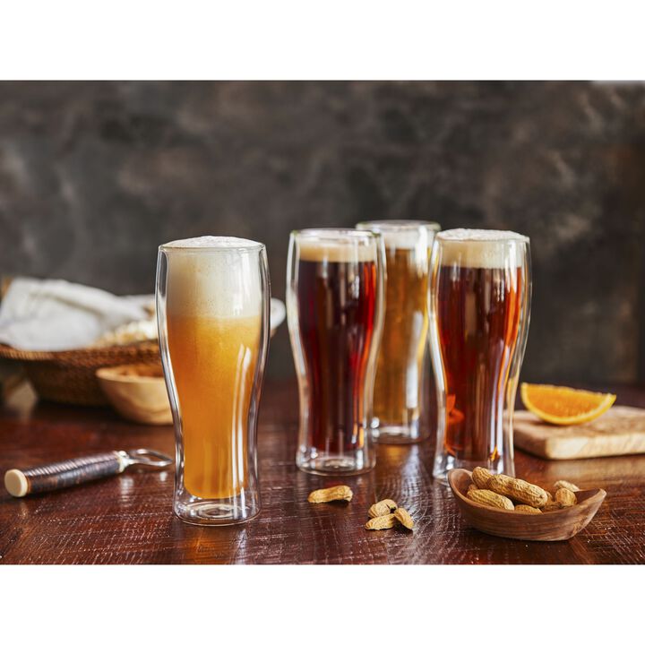 Sorrento Bar, 2 Piece, Beer glass set, transparent, large 4