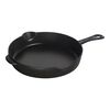 Cast Iron - Fry Pans/ Skillets, 11-inch, Traditional Deep Skillet, Black Matte, small 1
