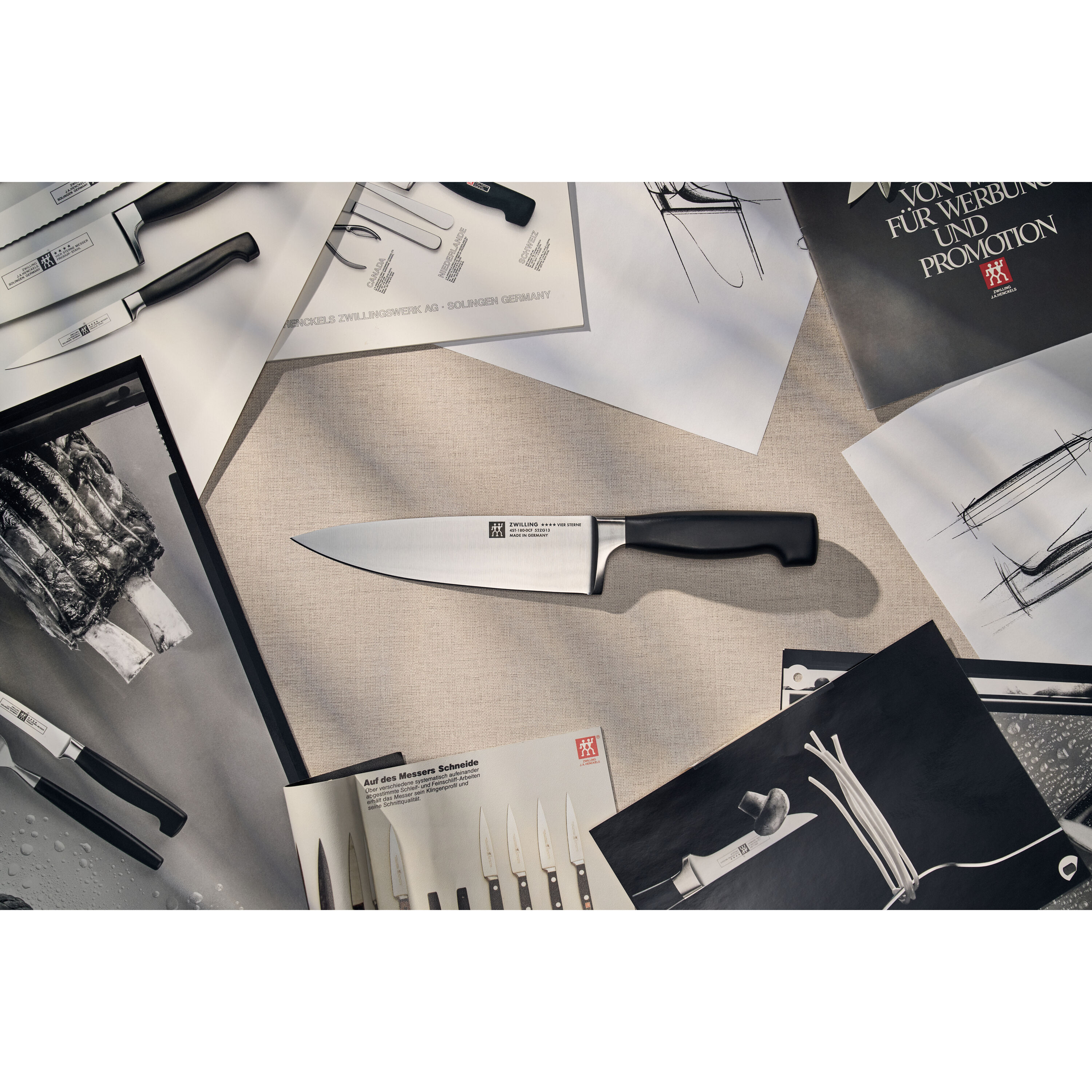 ZWILLING VIER STERNE Koksmes 18 cm - VIER STERNE - ZWILLING