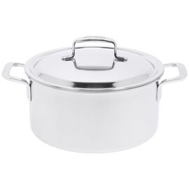 Demeyere Intense 5, 5.2 l 18/10 Stainless Steel Stew pot with double walled lid