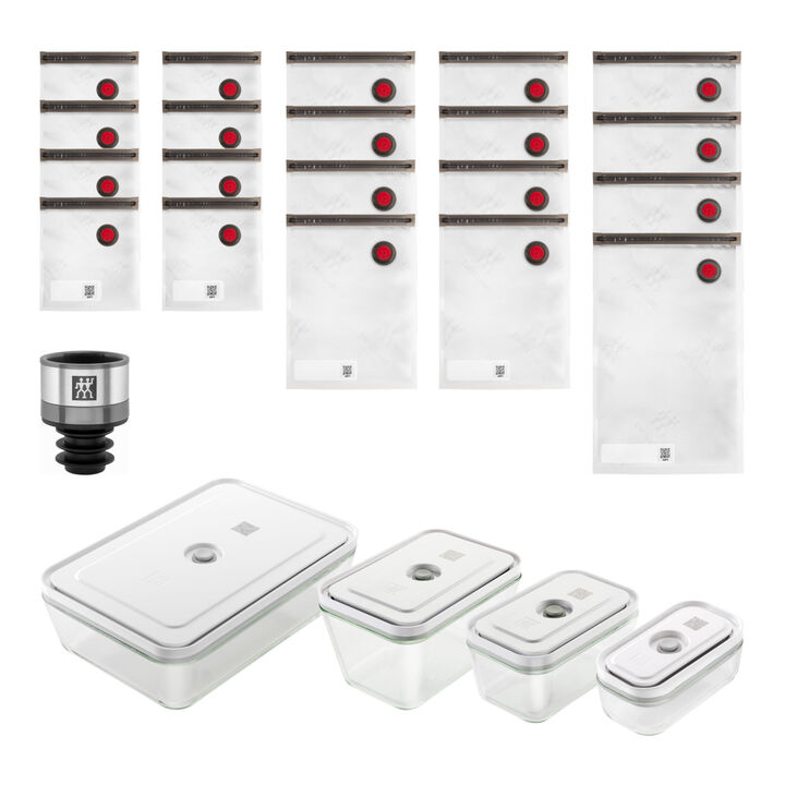 Fresh & Save, glass Vacuum Expansion Set, 25 Piece , large 1