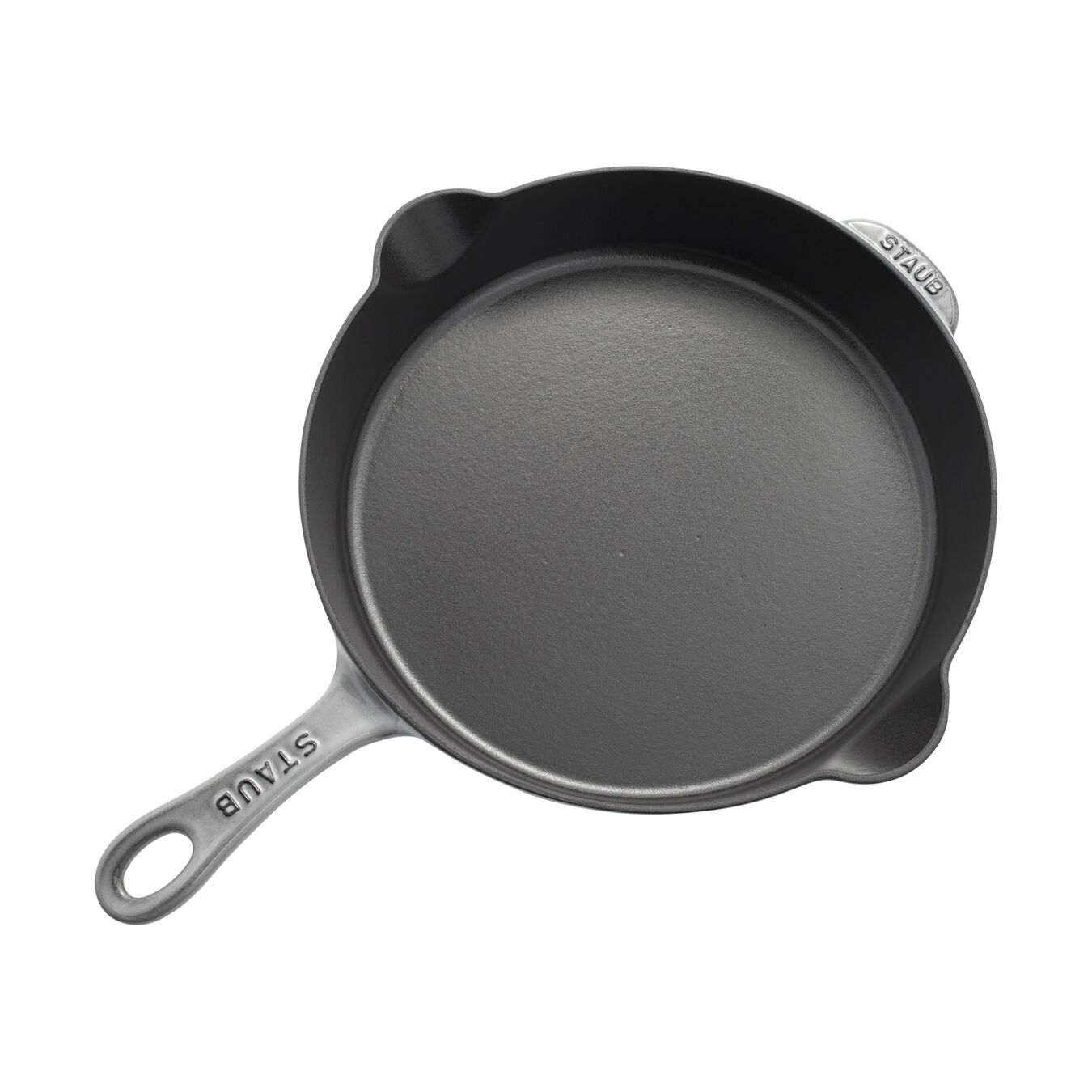 28 cm / 11 inch cast iron Frying pan, graphite-grey - Visual Imperfections,,large 2
