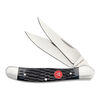 Outdoor, 2.75-inch, Copperhead Folding Pocket Knife, Matte Black Jigged Bone, small 1
