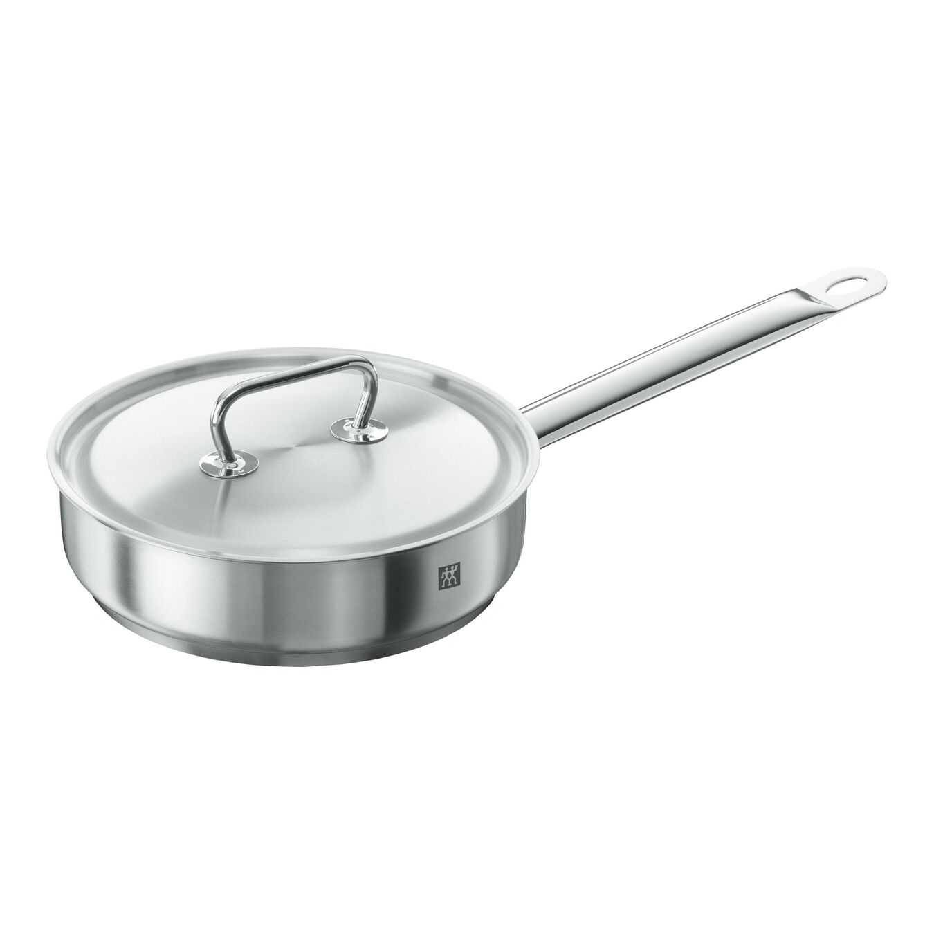 24 cm round 18/10 Stainless Steel Saute pan silver,,large 1