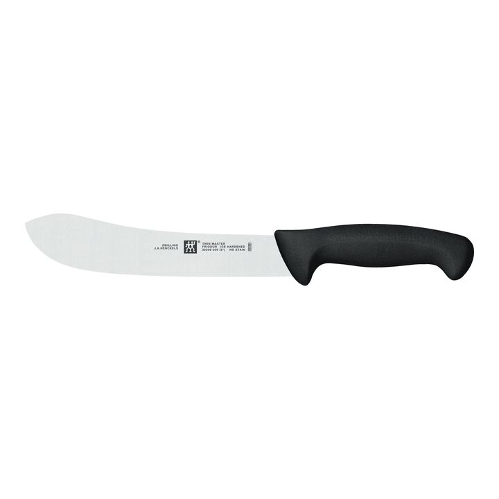 TWIN Master, 8-inch  Pro Butcher Knife - Black Handle, large 1