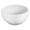 Ceramique, 14 cm ceramic round Bowl, pure-white, small 2