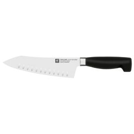 7-inch Rocking Santoku Knife, Hollow Edge 