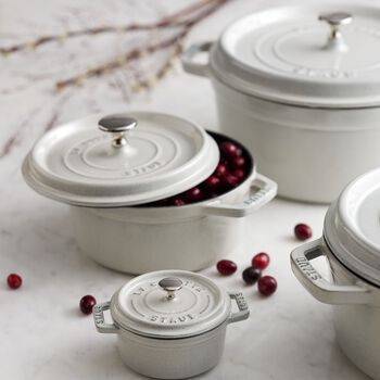 Döküm Tencere | Trüf Beyazı | 24 cm | 3,7 l | yuvarlak,,large 5