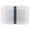 Vakumlu Yemek Taşıma Kabı, L, Plastik, yarı şeffaf-Akdeniz Mavisi,,large