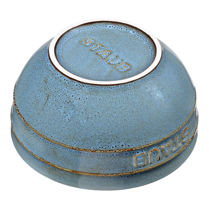 Ceramique, Bol 12 cm, Céramique, Turquoise antique, large 2