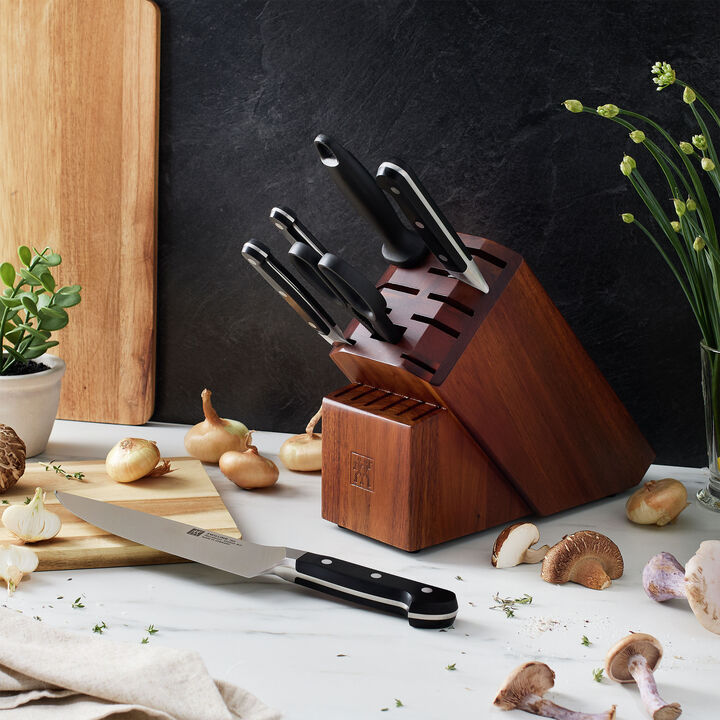 Pro, 7-pc, Knife block set, large 2