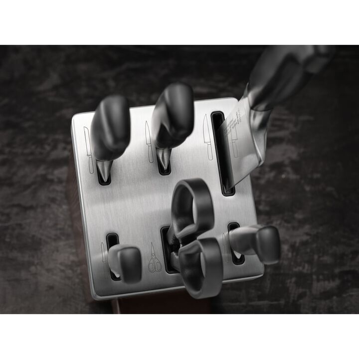 Four Star, 7-pcs, Knife block set, anthracite, large 2
