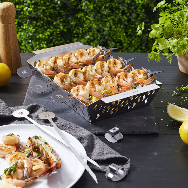 BBQ+, 6-pc Kabob Set, Stainless Steel , large 2