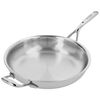 Atlantis, 11-inch, 18/10 Stainless Steel, Proline Fry Pan With Helper Handle, small 2