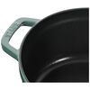 鋳物ホーロー鍋, ピコ・ココット 24 cm, ラウンド, ユーカリ, 鋳鉄, small 3