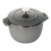 La Cocotte, 725 ml cast iron round Rice cocotte, graphite-grey, small 1