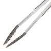 Pro, 33 cm 18/10 Stainless Steel Tongs, silver, small 2