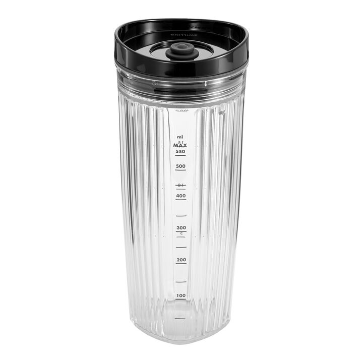 Enfinigy, Personal Blender Jar with Drinking Lid and Vacuum Lid, large 3