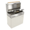 Flammkraft Model D, Gas grill, ivory-white, small 4