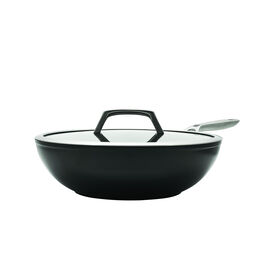 30 cm / 12 inch aluminum deep saute pan with lid