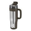 Thermo Plus, Bicchiere termico con cannuccia, 900 ml | acciaio inox | cioccolato, small 5