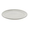 Dining Line, 15 cm Ceramic Plate flat white truffle, small 1