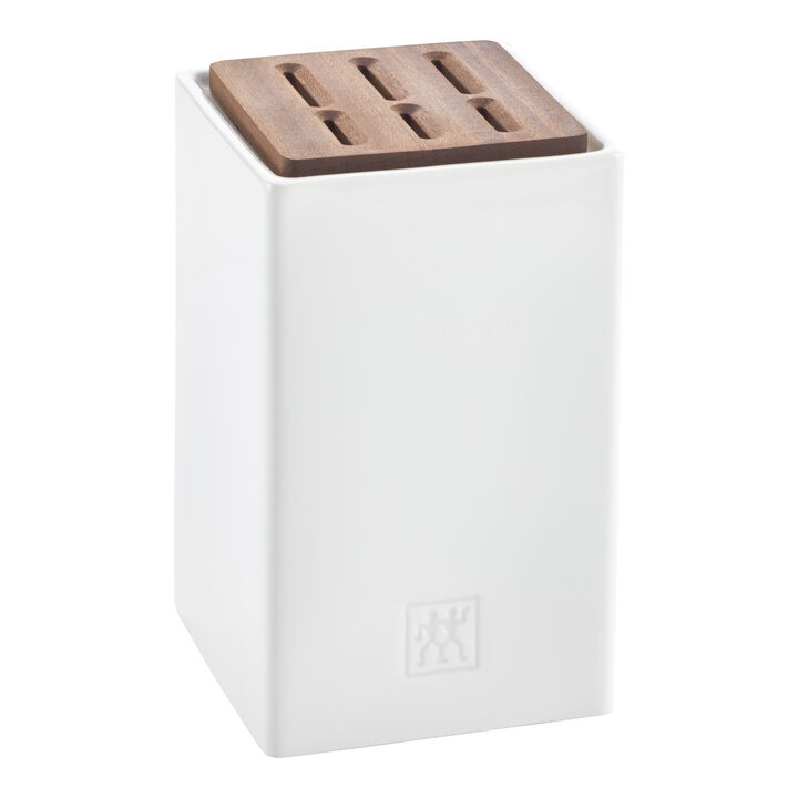 Ceramic Storage, 1.5 qt, Ceramic, Large Box With Knife Lid  , large 1