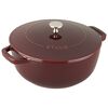Cast Iron, 3.75 qt, French Oven, Grenadine - Visual Imperfections, small 2