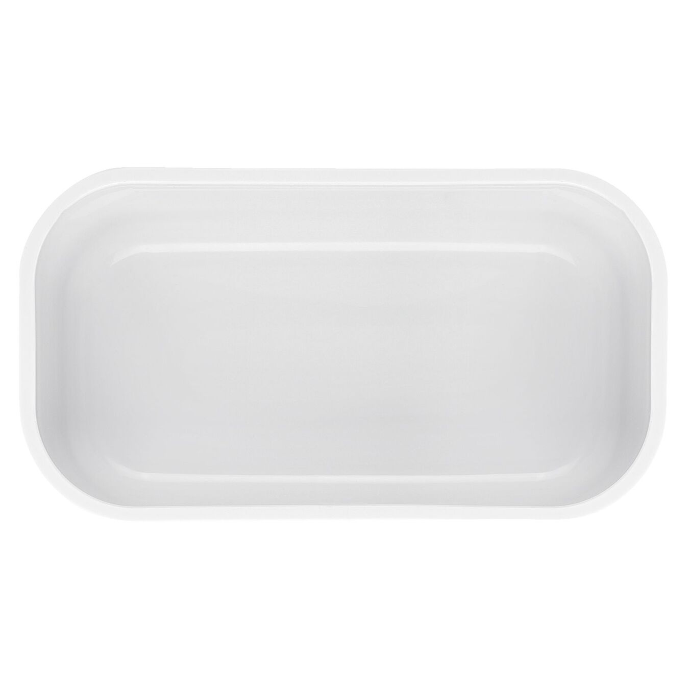 Lunch box sottovuoto S, plastica, bianco-grigio,,large 4