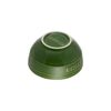 Ceramique, 12 cm round Ceramic Bowl basil-green, small 2