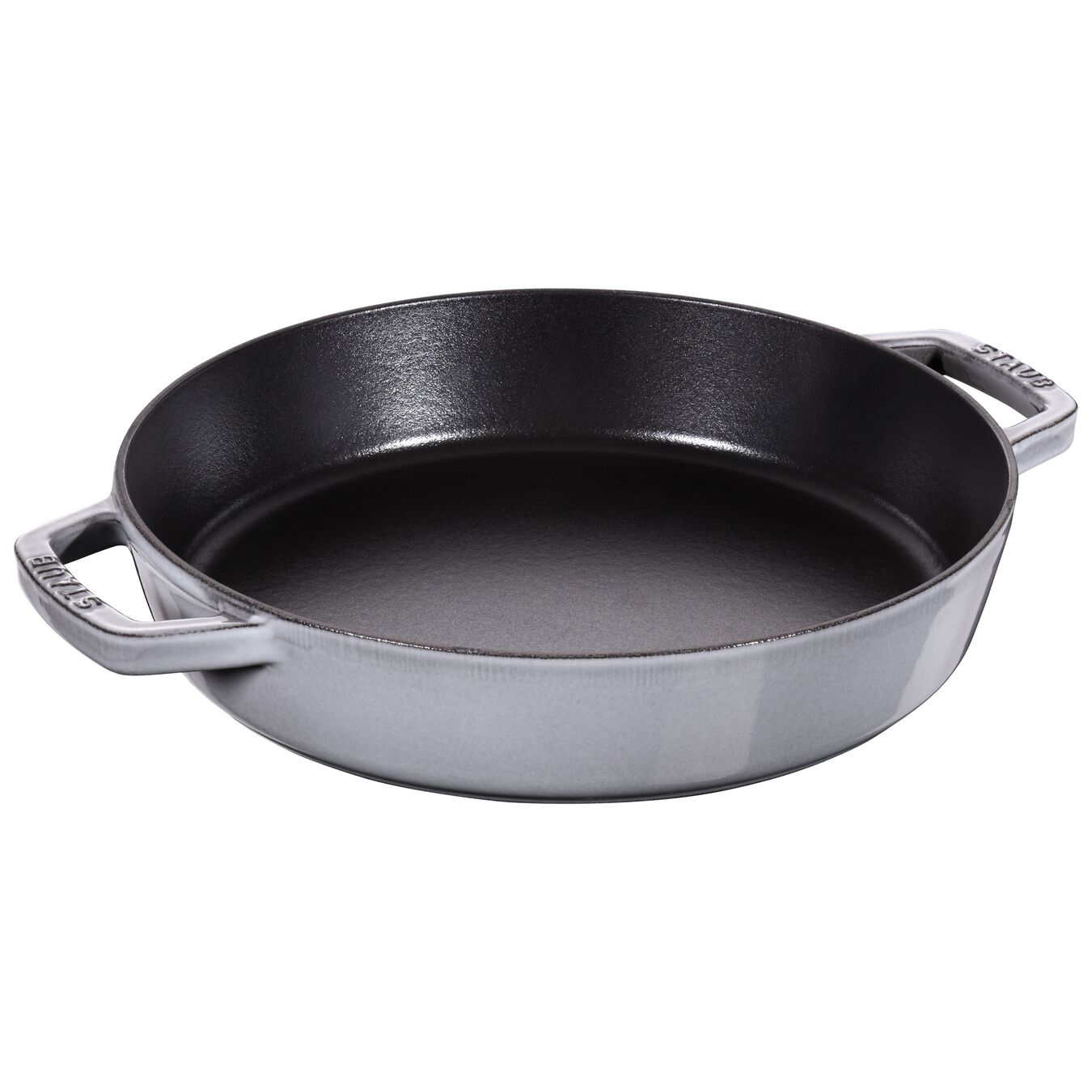 26 cm / 10 inch cast iron Frying pan, graphite-grey,,large 1