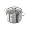 8 Piece 18/10 Stainless Steel Cookware set,,large